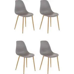 Decatur Dining Chair (Set of 4) Light Grey