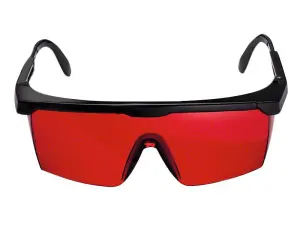 Bosch Professional Red Laser Viewing Glasses for Enhanced Visibility