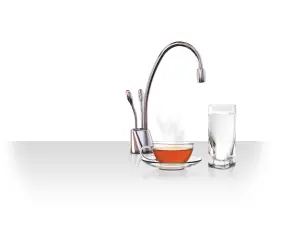 InSinkErator Chrome effect Filtered hot & cold water tap