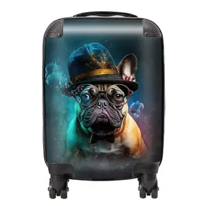 French Bulldog Splashart Suitcase - Mini Cabin