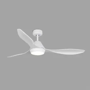 Luminosa Polaris LED Large Ceiling Fan White