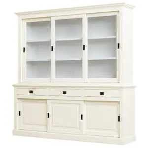 Anneros Display Cabinet Cream