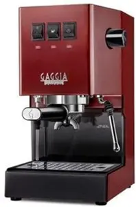 Gaggia Classic Evo Pro 2023 Manual Espresso Coffee Machine, Red