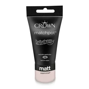 Crown Breatheasy Pashmina Matt Emulsion paint, 40ml