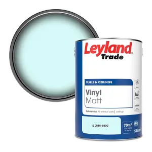 Leyland Trade Vinyl Matt Walls & Ceilings Emulsion Paint (S 0515-B50G) 5L