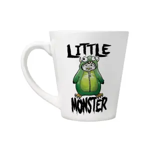 Psycho Penguin Little Monster Latte Mug White (One Size)