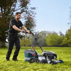 Erbauer ELMP170SP51 167cc Petrol Rotary Lawnmower