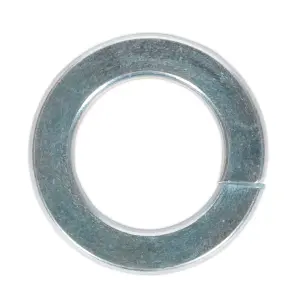 Sealey Spring Washer M16 Metric Zinc Plated DIN 127B - Pack of 50 Pieces SWM16