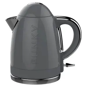 The Funky Appliance Company 1.7 Litre Kettle and 4 Slice Toaster Set Grey