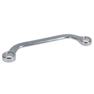 12mm + 13mm Half Moon Ring C Obstruction Spanner Wrench 12 Sided Bi-hex