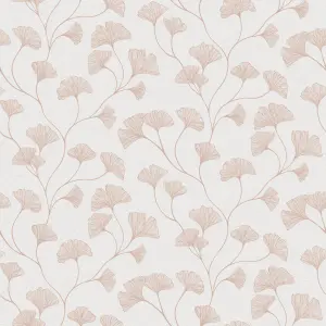 Holden Décor Haruna Floral Metallic effect Smooth Wallpaper