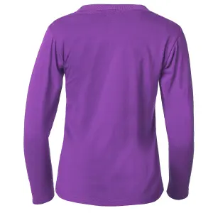 Women's Long-Sleeved Top - purple XL