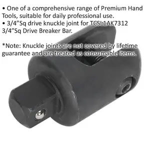 Replacement 3/4" Sq Drive Knuckle Joint for ys01797 Breaker Bar