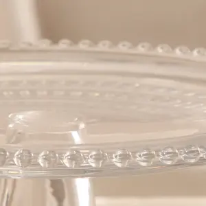 Beaded Edge Cake Stand