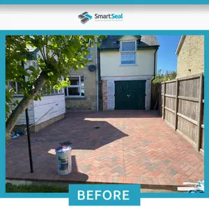 Smartseal Block Paving Sealer, Silk Wet Look Finish, Strong Sand Hardener and Weed Inhibitor for Driveways and Patios, 3 x 5L