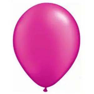 Globos Latex Balloons (Pack of 100) Hot Pink (One Size)