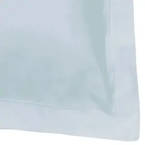 Belledorm 400 Thread Count Egyptian Cotton Oxford Pillowcase Duck Egg Blue (M)