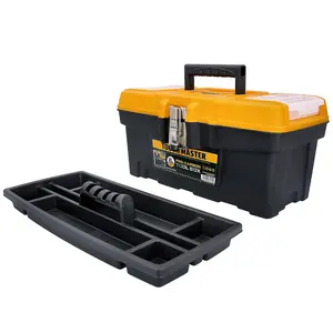 TOUGH MASTER UPT-4005 Tool Storage Box 16" / Tool Box, Toolbox with Tote Tray