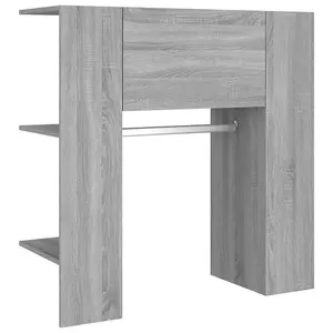 Berkfield Hallway Cabinet Grey Sonoma 97.5x37x99 cm Engineered Wood