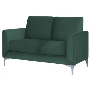 Velvet Living Room Set Green FENES