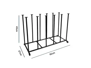 Wellington Boot Stand - Compact - 6 Pair