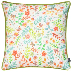 Prestigious Textiles Secret Garden Floral Feather Filled Cushion