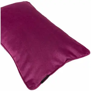 Jamel Rectangular Floor Pillow Cover Hot Fuchsia Pink / 40 x 60cm