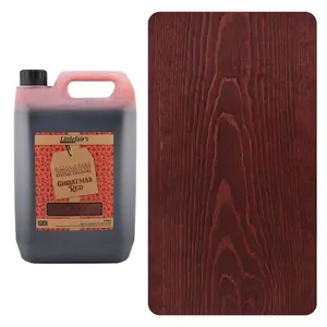 Littlefair's - Indoor & Outdoor Wood Stain - Christmas Red - 20 LTR