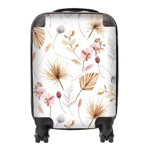 Watercolour Orchids Suitcase - Mini Cabin