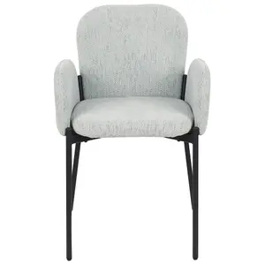 Set of 2 Dining Chairs ALBEE Mint Green