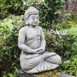 Small Stone Buddha Garden Statue