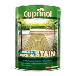 Cuprinol Natural Matt Decking Wood stain, 5L