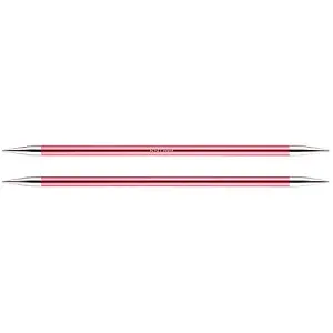 ZING DP 20X6.5 - Zing: Knitting Pins: Double-Ended: Set of Five: 20cm x 6.50mm - KnitPro