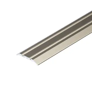 Anodised aluminium door floor bar edge trim threshold 930mm x 25mm a12 shampagne