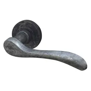 Turin Passage Door Handle (Set of 2) Rustic