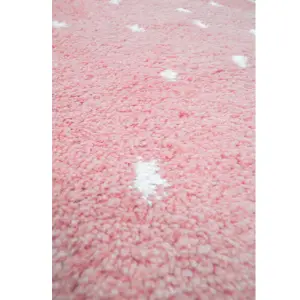 Snug Collection Spotty Shaggy Rugs  R467A