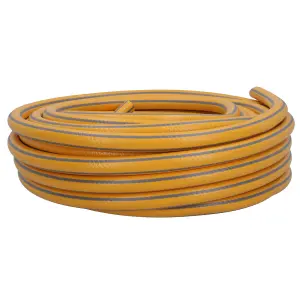 Hozelock Starter Garden Hose Pipe 12.5mm 15m PVC Watering Yard & Fittings