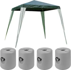 4 Large Gazebo Leg Weights Anchors