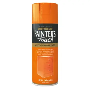 Rust-Oleum Painter's Touch Real orange Gloss Multi-surface Decorative spray paint, 400ml