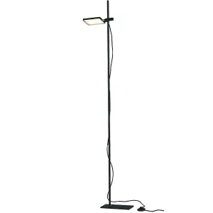 Luminosa BOOK LED Floor Lamp Black 1300lm 3200K 25x182x16cm