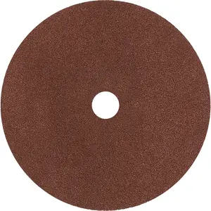 25 Pack 175mm Sanding Discs - 40 Grit Aluminium Oxide for Wood Finishing