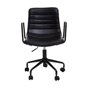 Interiors by Premier Forbes Black Home Office Chair