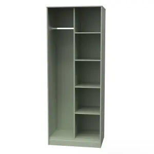 Fuji Open Wardrobe in Reed Green (Ready Assembled)