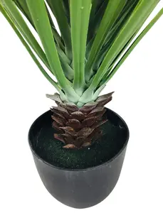 Geko Artificial Pineapple Tree 68cm, Green, Large, One Size