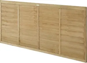 Forest 6'X3' Pressure Treated Lap Fence Panel