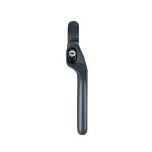 Timber Series Connoisseur MK2 Offset Locking Espag Window Handle - Anthracite Grey (RAL 7016) (Right Hand)