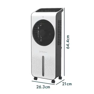 Super Slim Portable Air Cooler with DC Motor Vortex Fan System