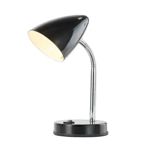 Innoteck Cone Flexible Neck Desk Lamp - Black