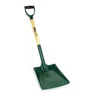 Hilka Builders Shovel Square Mouth Spade Scoop Gardening Builders Steel 92065050