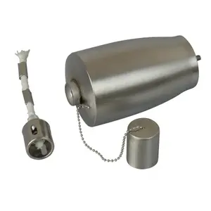 Harbour Housewares - Metal Garden Torch - Barrel